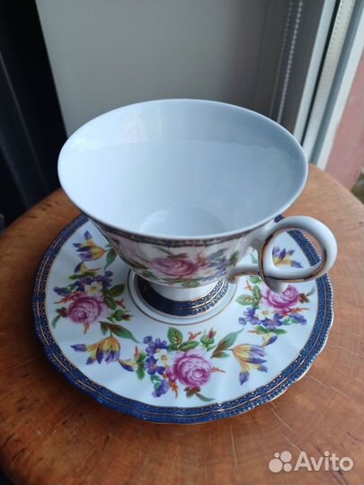 Кофейная / чайная пара фарфор