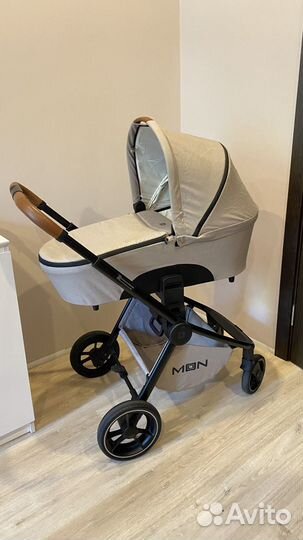 Продается коляска moon resea kombi Beige 2в1