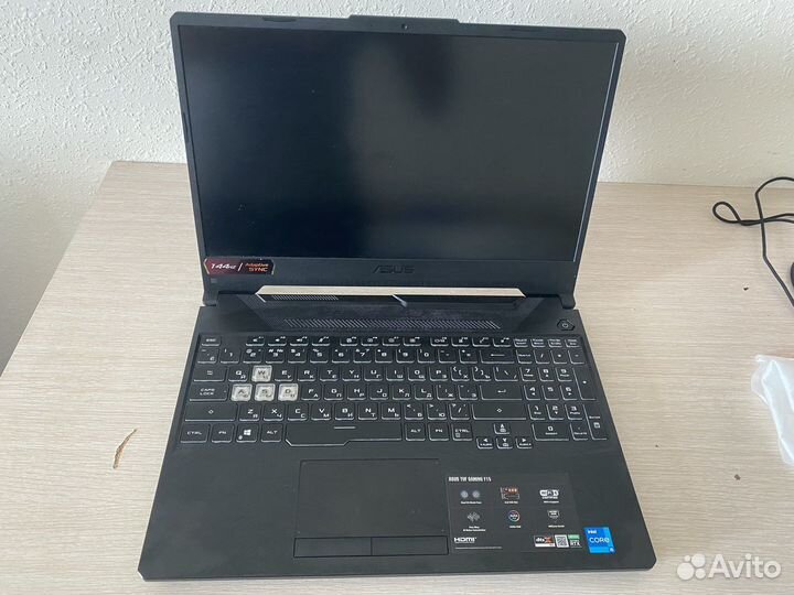 Asus tuf gaming f15 fx506hc