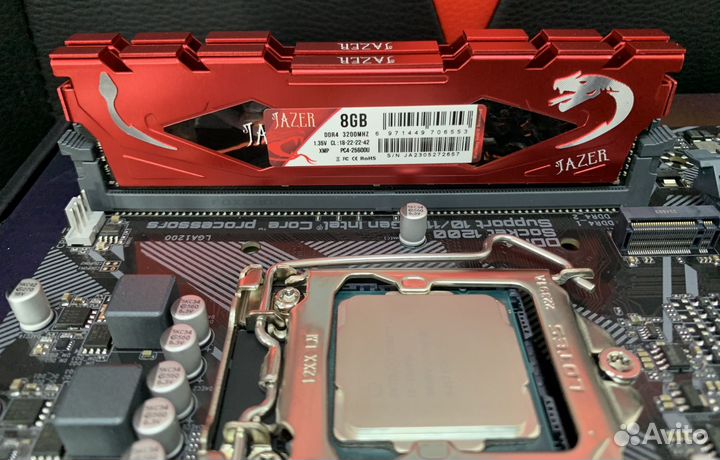 Intel core i3 10105f комплект