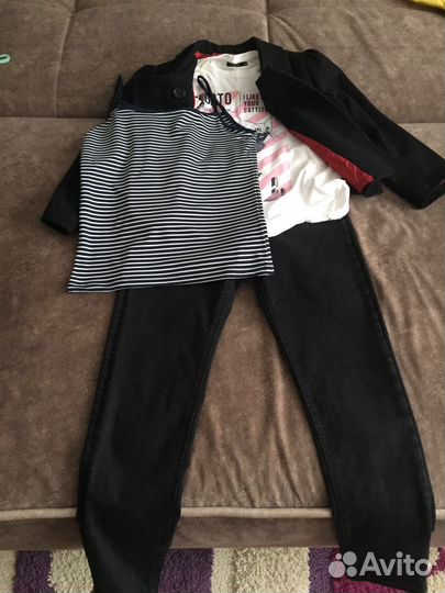 Пакет вещей (джинсы Zara)