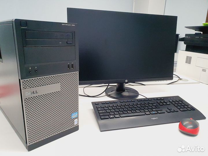 Системный блок Dell OptiPlex 390 i5 + Монитор HP