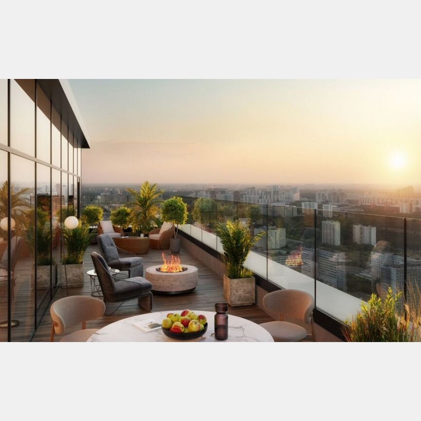 2-к. квартира, 58,7 м², 21/58 эт.