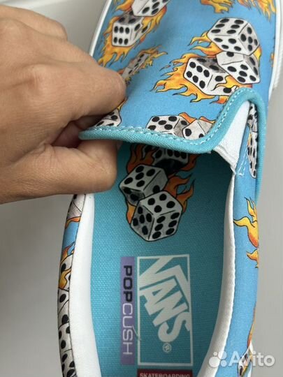 Слипоны Vans Paul Van Doren 41 и 43 размер