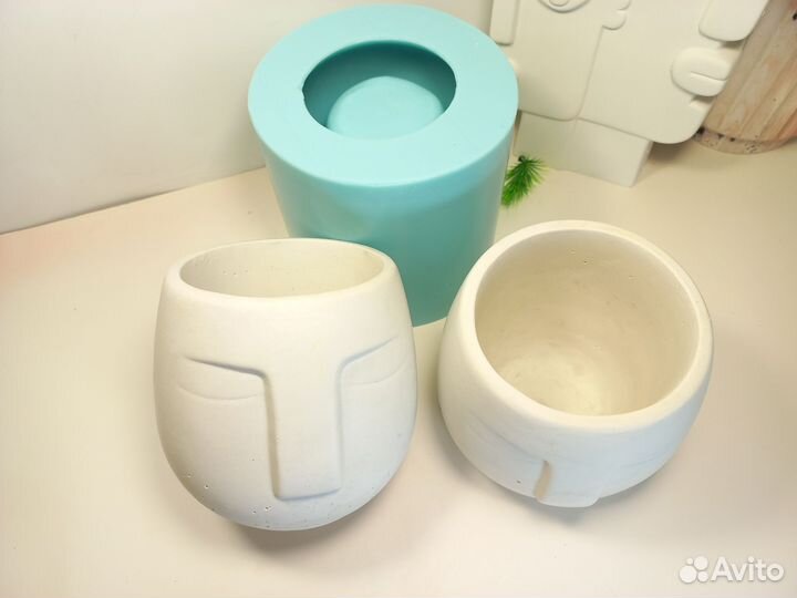 Силиконовая форма для гипса бетона Спящий Муар