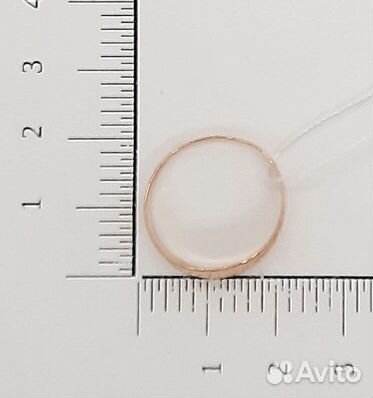Золотое кольцо 18,5р