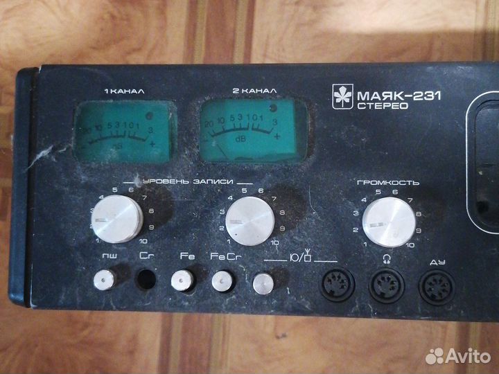 Кассетная дека маяк 231