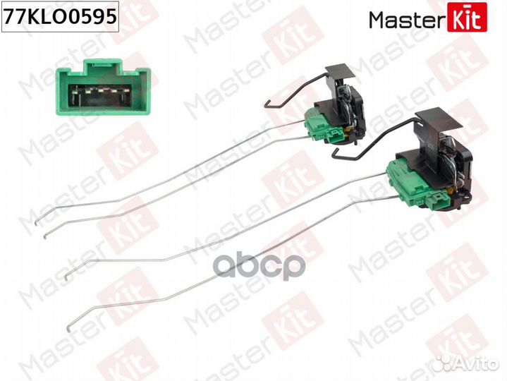 Замок двери зад. лев. Hyundai accent (SB) /solaris