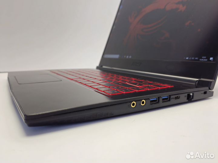 Игровой ноутбук MSI GF63 i5/GTX1650/SSD+HDD/16Gb