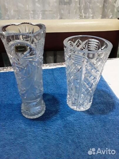 Ваза хрустальная СССР
