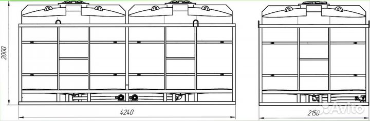 Транспортная кассета для кас и удобрений