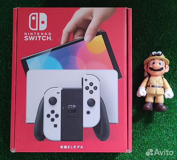Новый Nintendo Switch Oled в Марио