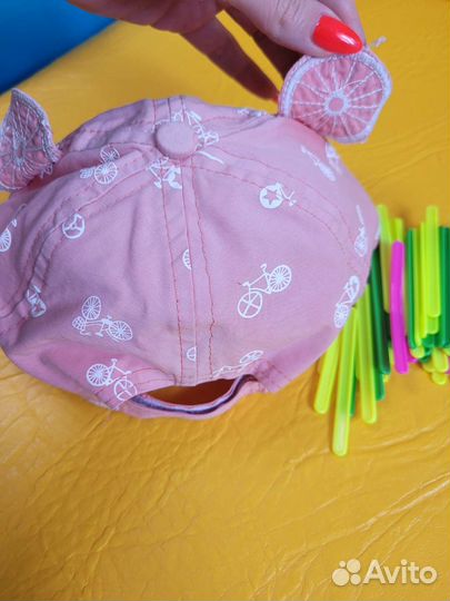 Детские игрушки пакетом поильник панамка