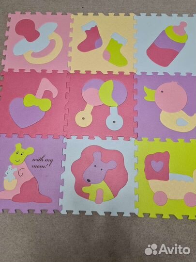 Развивающий коврик Пазл