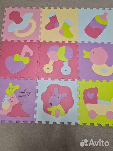 Развивающий коврик Пазл