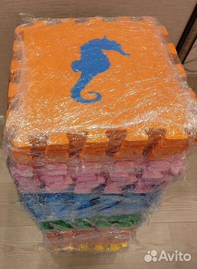 Детский коврик для ползания пазл