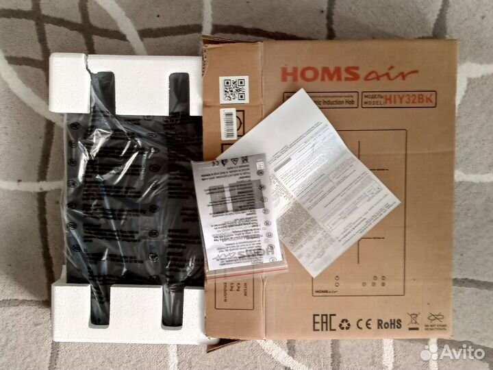 Индукционная плита новая homs Air