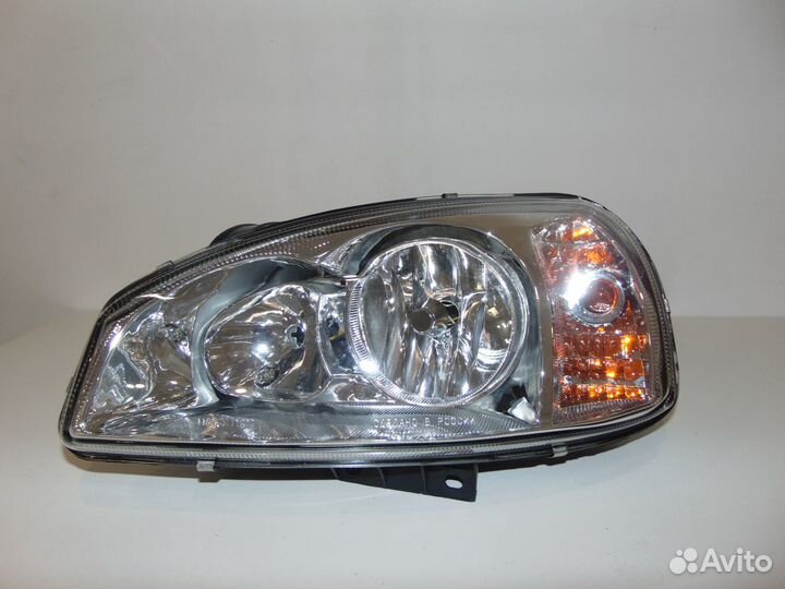 Фары Лада Калина - 1, новые, аналог, стекло