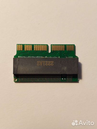 Переходник адаптер nvme ssd m2 на apple macbook