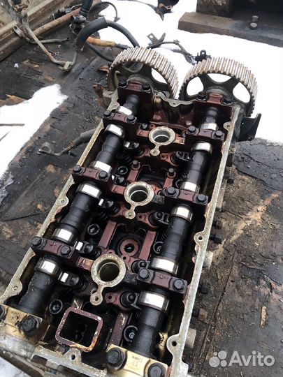 Гбц правая 6G74 dohc MPI pajero 2