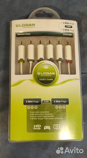 3 RCA - 3RCA (тюльпан) кабель