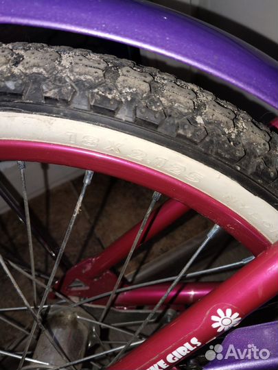 Велосипед 18 дюймов. Есть доп. колёса