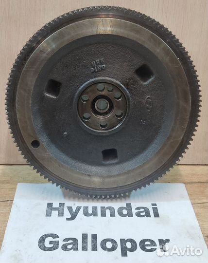 Маховик D4BH 2.5л дизель Hyundai Galloper 1-2