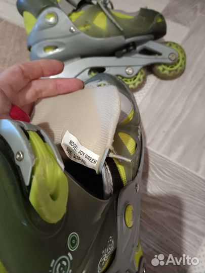Роликовые коньки детские раздвижные 30 33