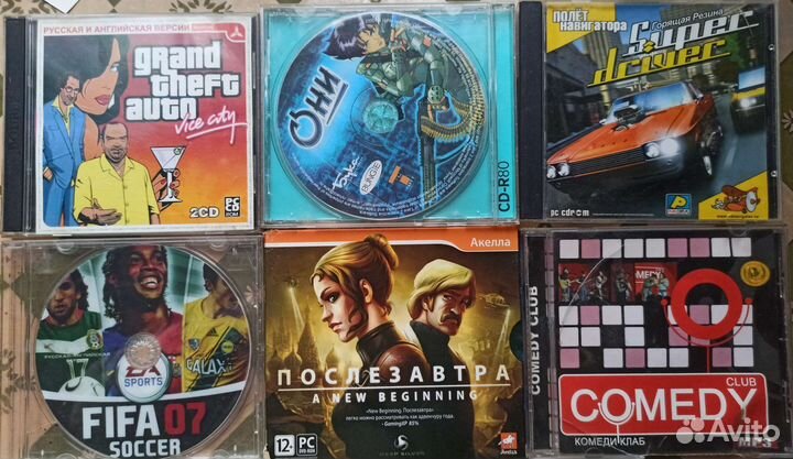 Цены разные, список. Игры DVD pc games