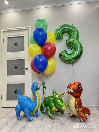 Воздушные шары с гелием на день рождения