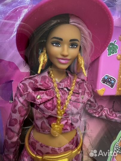 Кукла barbie extra fly safari/ mini /барби экстра
