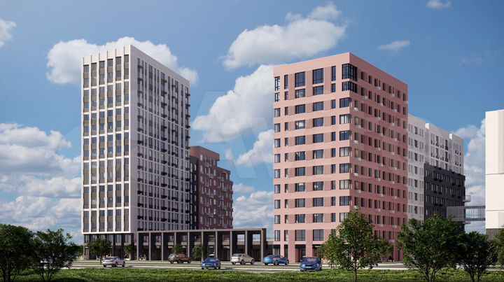 4-к. квартира, 82,1 м², 11/16 эт.