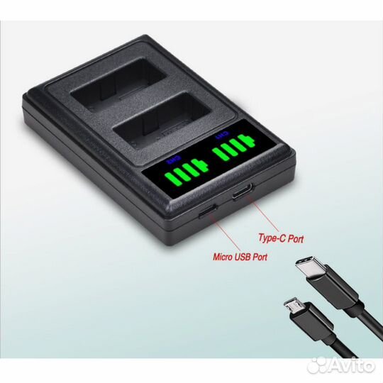 Аккумулятор + зарядное устройство для Canon LP-E17