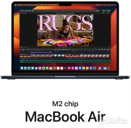 Ноутбук Apple MacBook Air 13 M2 Midnight/Черный