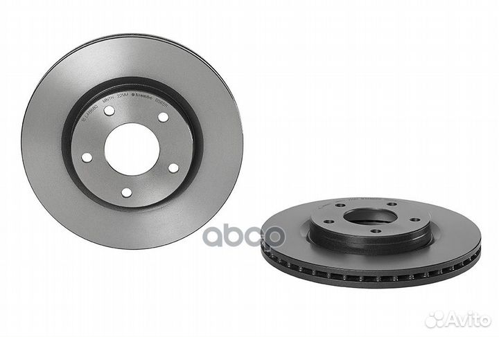 Диск тормозной UV Coated перед nissan juke