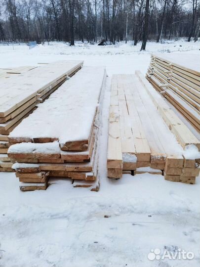 Пиломатериалы брус доска из сосны от производителя