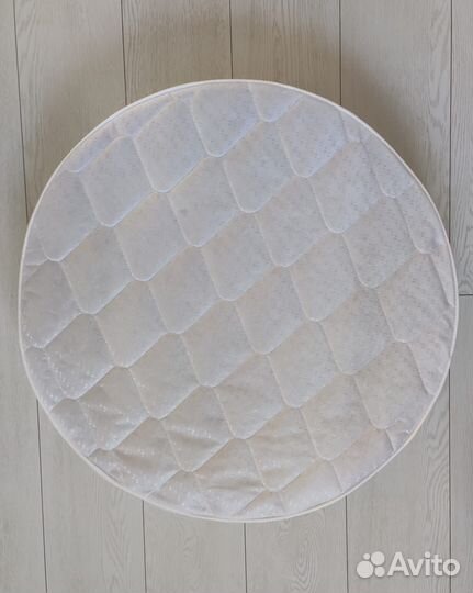 Матрас детский круглый 75*75