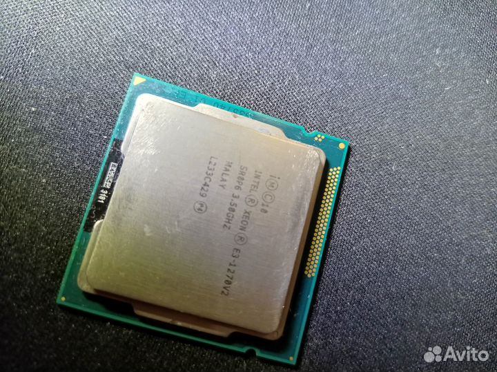 Процессор Intel Xeon E3-1270V2 сокет Lga 1155