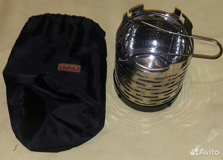 Дровяная мини печь для путешествий