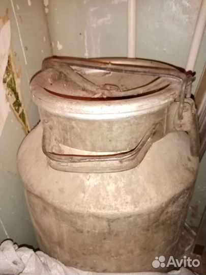 Фляга алюминиевая бу 40л