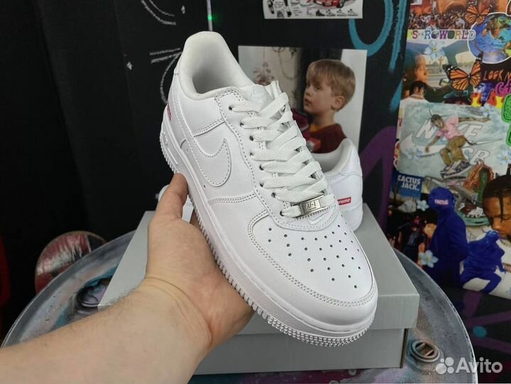 Кроссовки Nike Air Force x Supreme арт:5670129