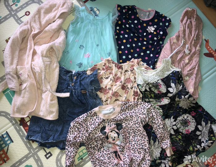 Детские вещи пакетом на девочку 92 98