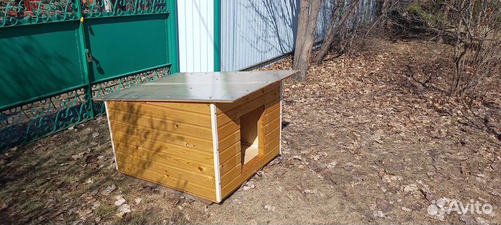 Будка для собаки утепленная