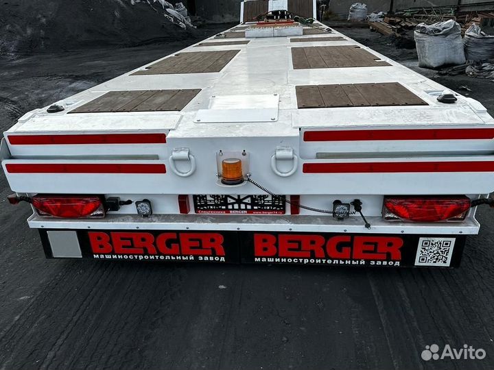 Полуприцеп трал (тяжеловоз) Berger 9854, 2025