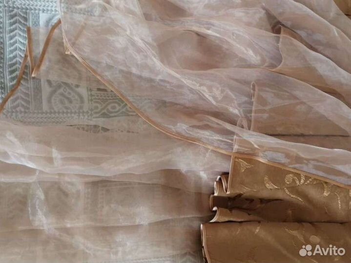 Шторы и тюль в комплекте