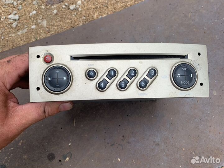 Штатная магнитола renault megane 2