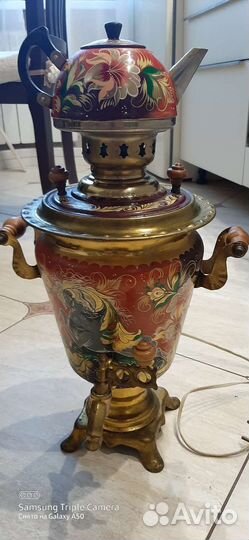 Самовар электрический расписной