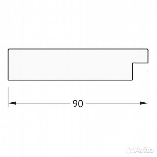 Зеркало Evoform Exclusive 106х76 BY 1200 с фацето