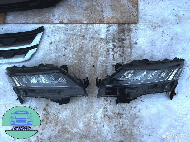 Mitsubishi ASX рест Ноускат бампер крылья капот