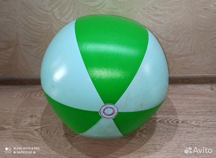 Уникальный Большой надувной мяч СССР